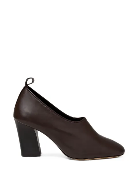 Soeur Thea block-heel leather pumps