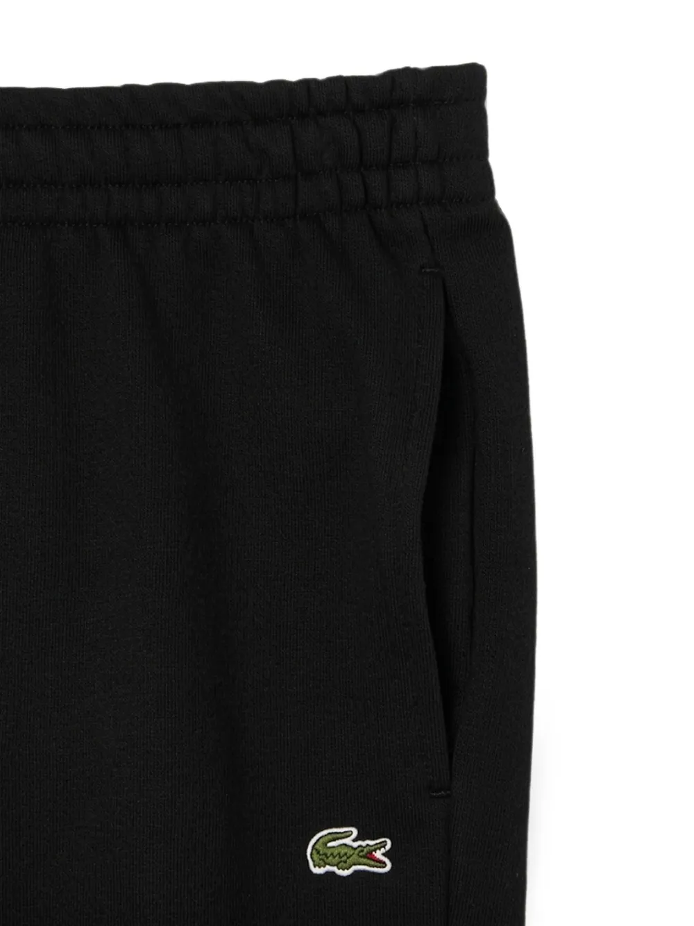 Lacoste Trainingsbroek met logopatch Zwart