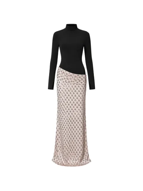 Nafsika Skourti Astra Trophy crystal-embellished maxi dress