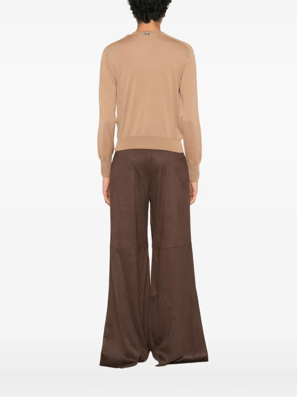 Herno Trui met V-hals Beige