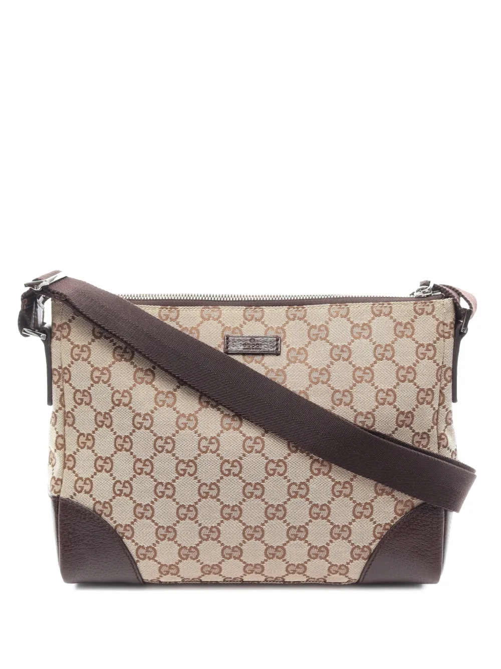 Gucci Pre-Owned 2000-2010 GG Canvas Umhängetasche - Nude