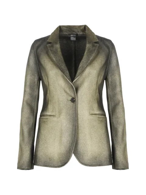 Avant Toi notched-lapels single-breasted jacket