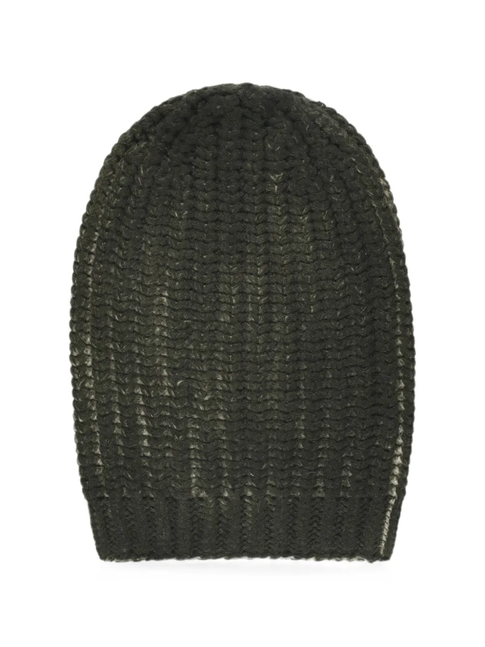 Avant Toi Gerippte Beanie - Grün