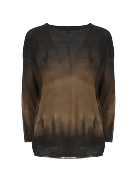 Avant Toi jersey con motivo tie-dye