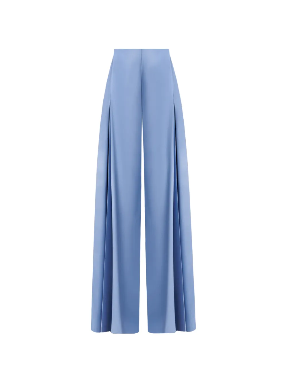 Gemy Maalouf pleated palazzo pants - Blue