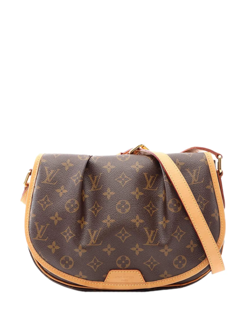 Louis Vuitton Pre-Owned 2011 Monogram Menilmontant PM Umhängetasche - Braun