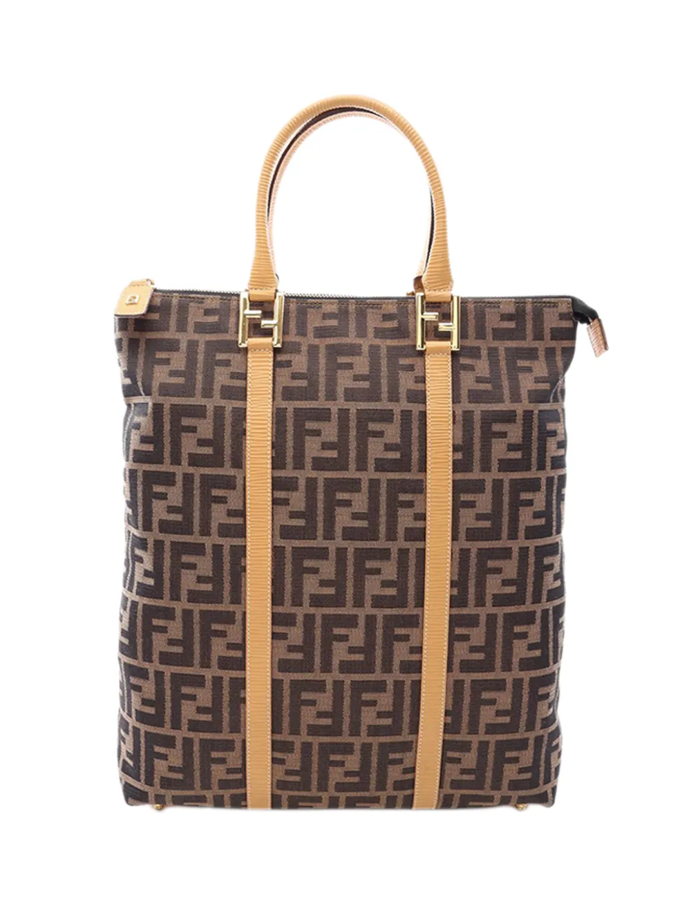 Fendi Pre-Owned 2000-2010 Zucca Canvas tote bag - Brown