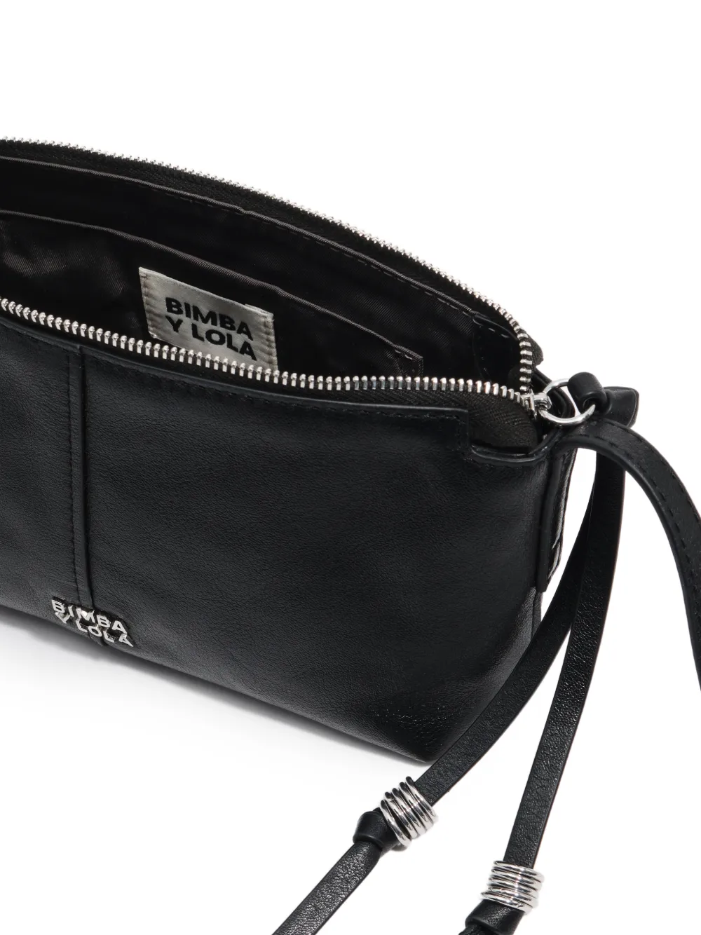 BIMBA Y LOLA Leren mini-tas Zwart