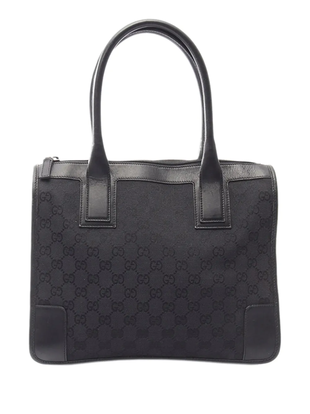Gucci Pre-Owned 2000-2015 Handtasche aus GG Canvas - Schwarz