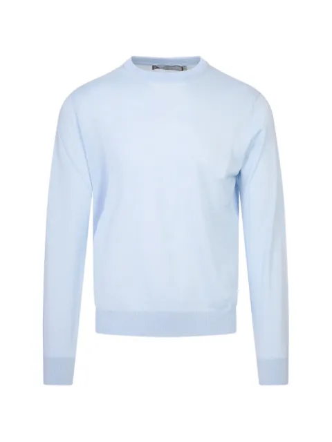 Canali crew-neck long-sleeve sweater