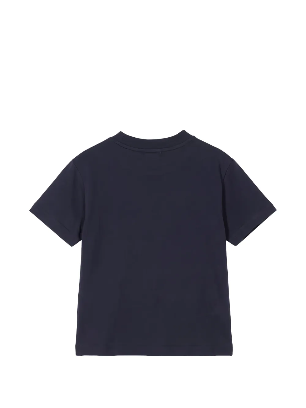 Palm Angels Kids logo-print T-shirt Blauw