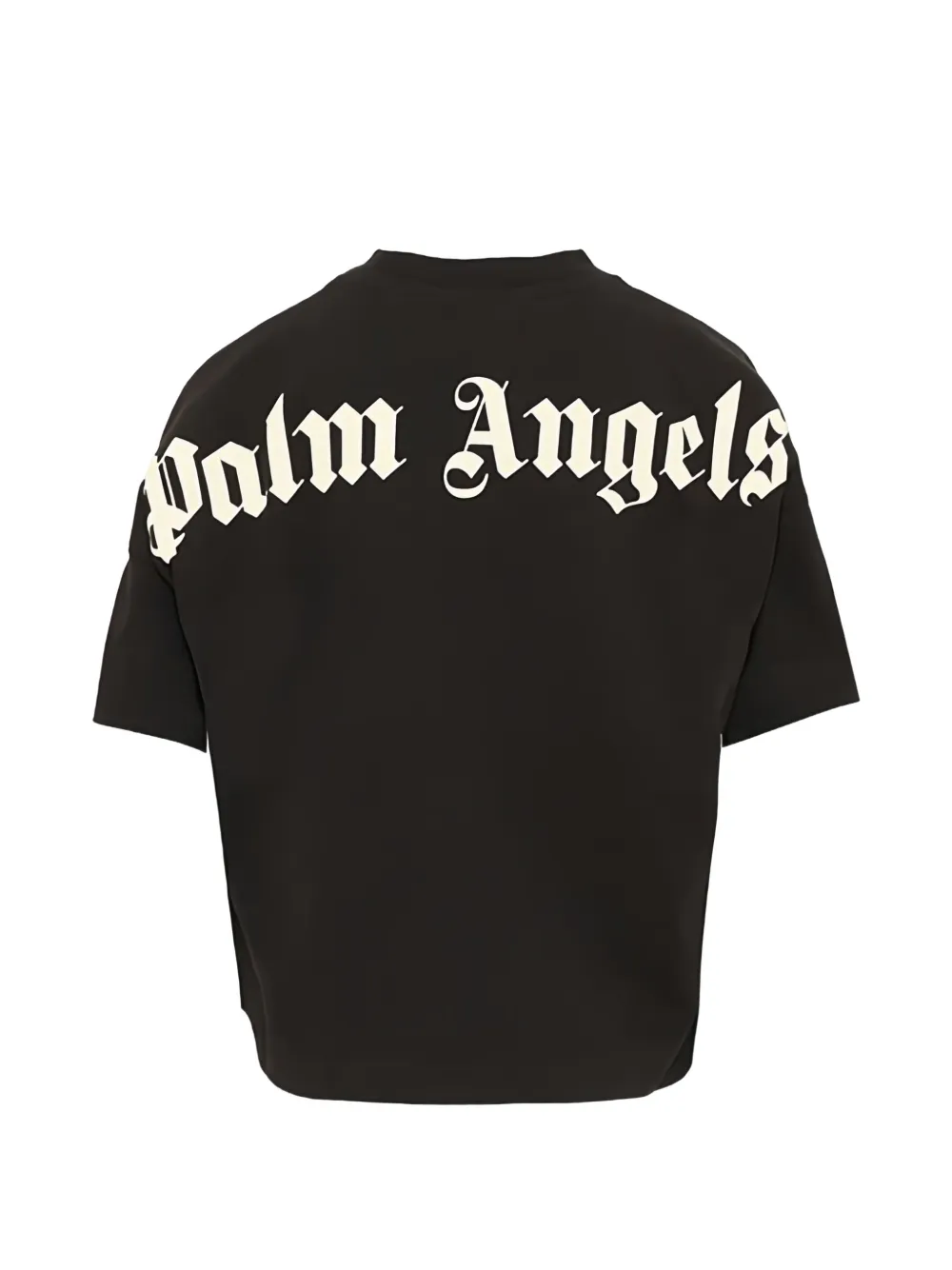 Palm Angels Kids T-shirt met logoprint Zwart
