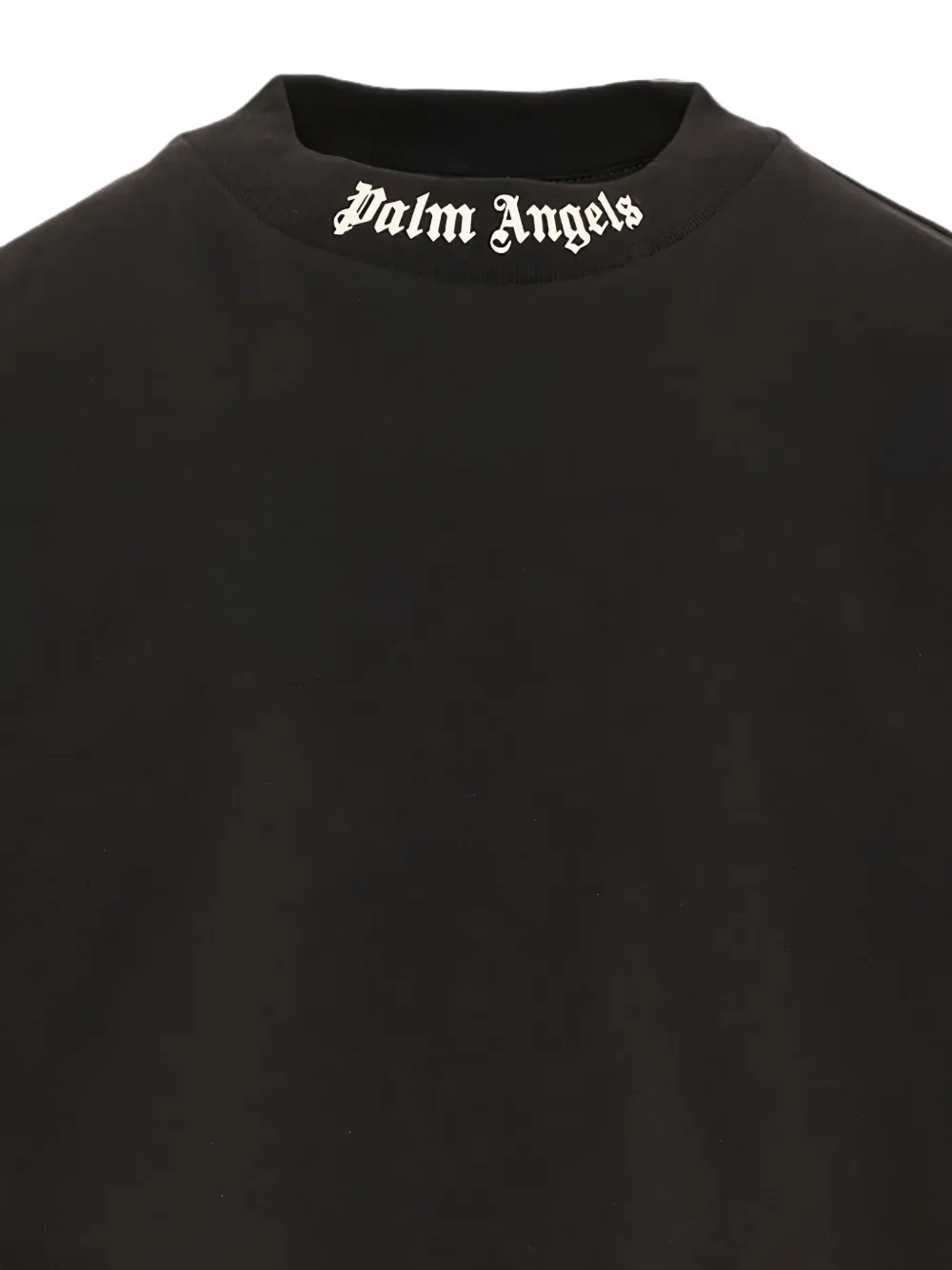 Palm Angels Kids T-shirt met logoprint Zwart