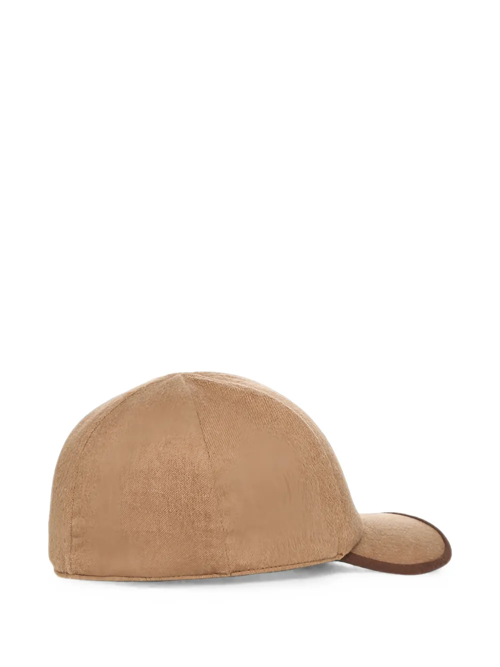 Canali Honkbalpet met contrasterende afwerking Beige
