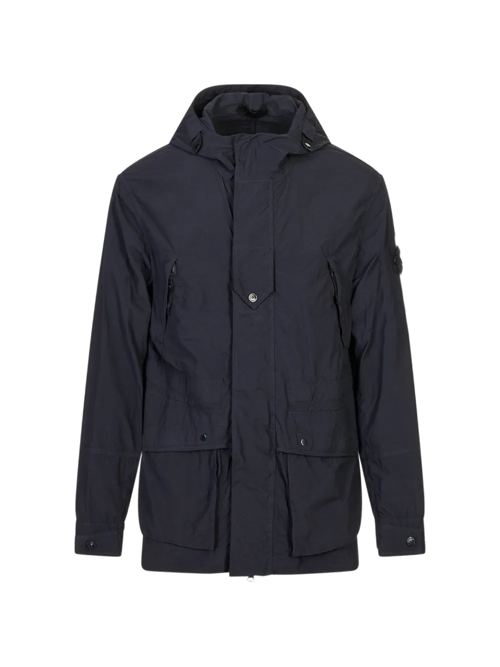 Stone Island Q100024 Nylon Smerigliato_S.I. Ghost jacket | Blue | Image 1
