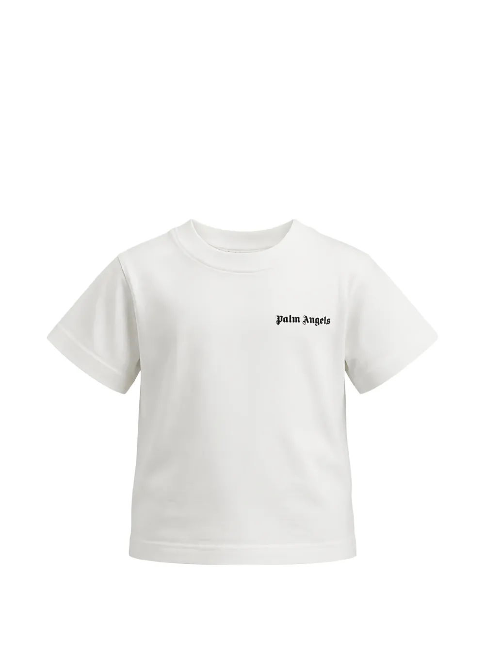 Palm Angels Kids logo-print short-sleeve T-shirt - Bianco