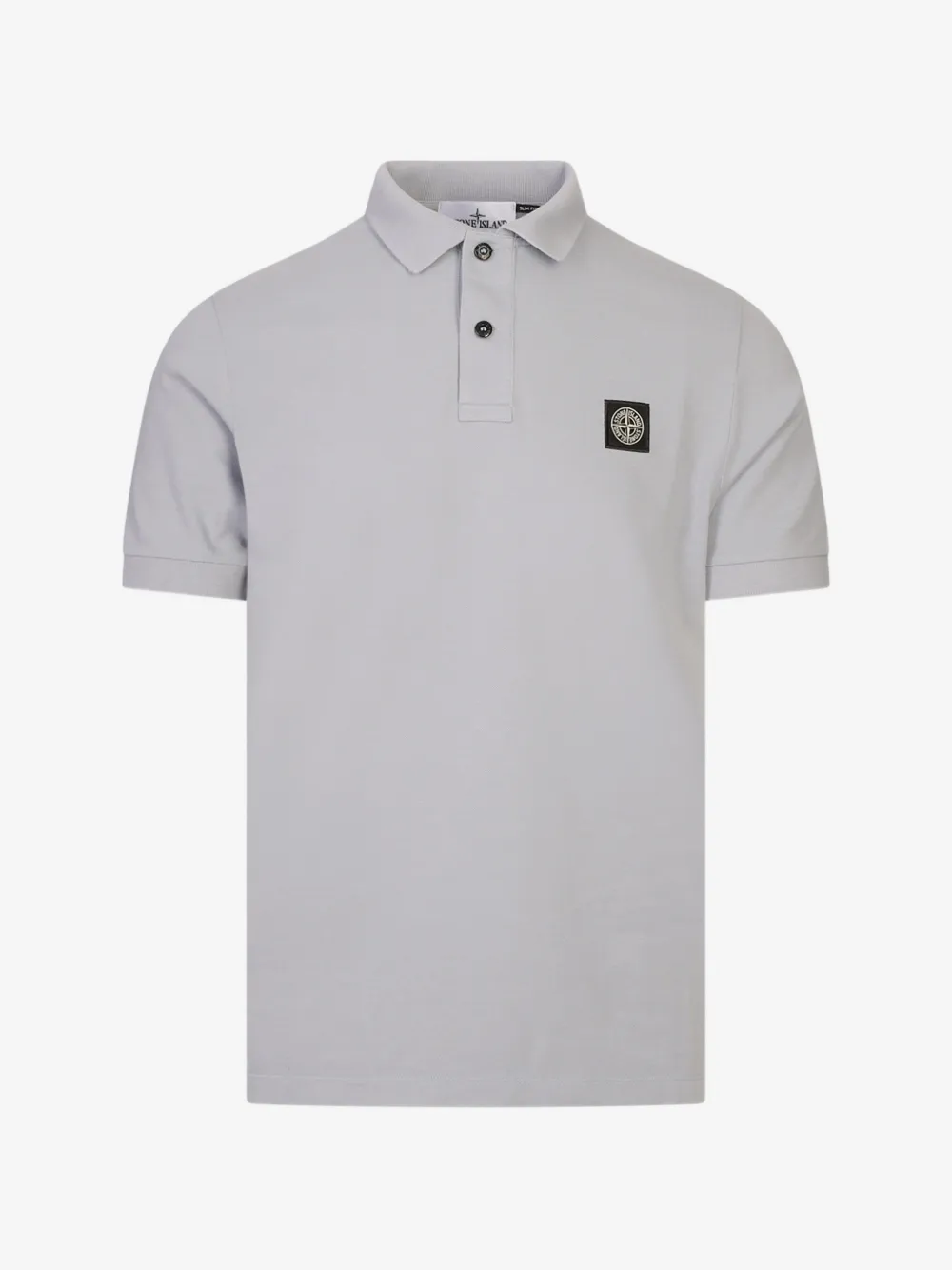 Stone Island polo à patch logo | gris | Image 1