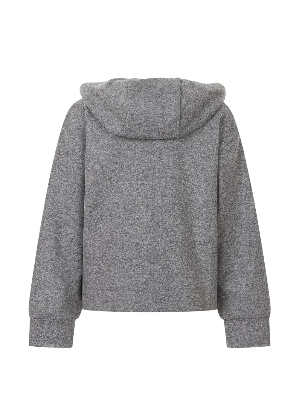 Moncler Enfant logo-patch zip-up tracksuit Grijs