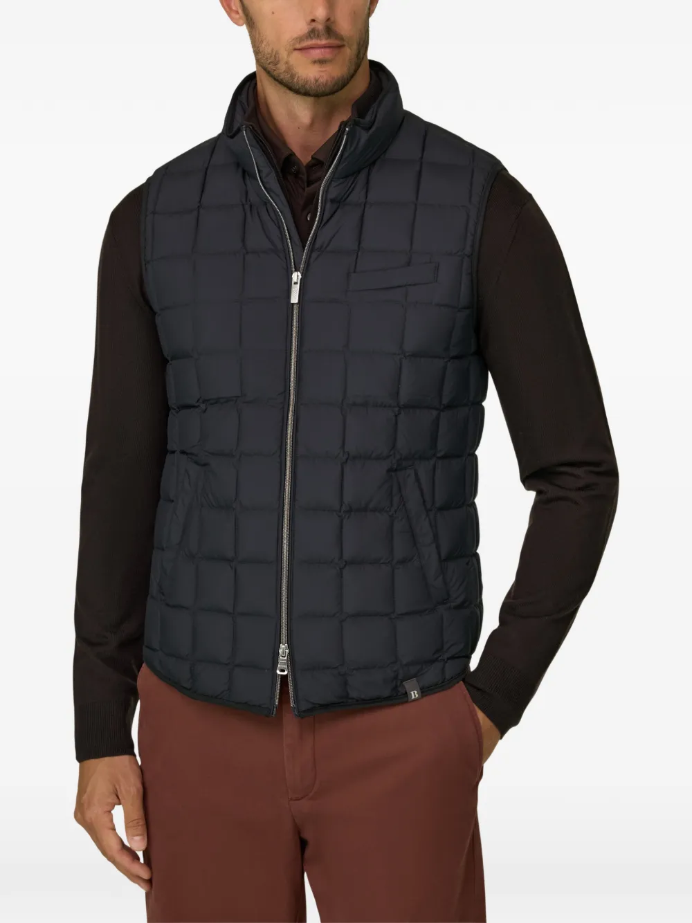 Boggi Milano Bodywarmer Blauw
