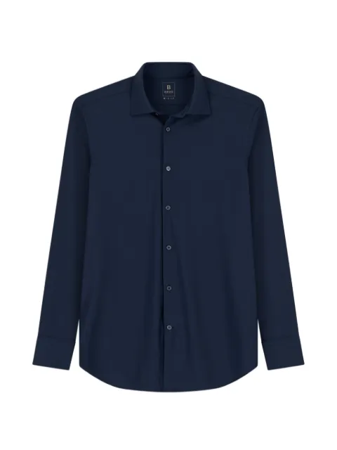 Boggi Milano shirt in stretch nylon B Tech slim fit
