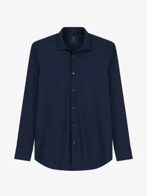 Boggi Milano shirt in stretch nylon B Tech slim fit
