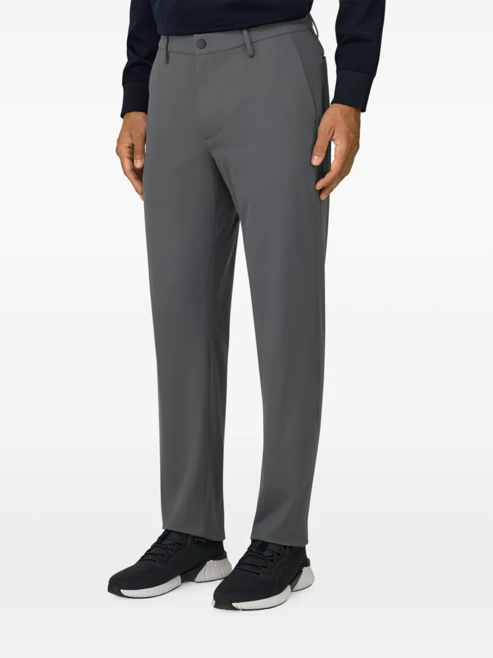 Boggi Milano Stretch nylon B Tech broek Grijs