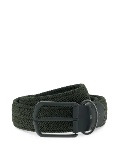 Boggi Milano belt woven stretch viscose blend