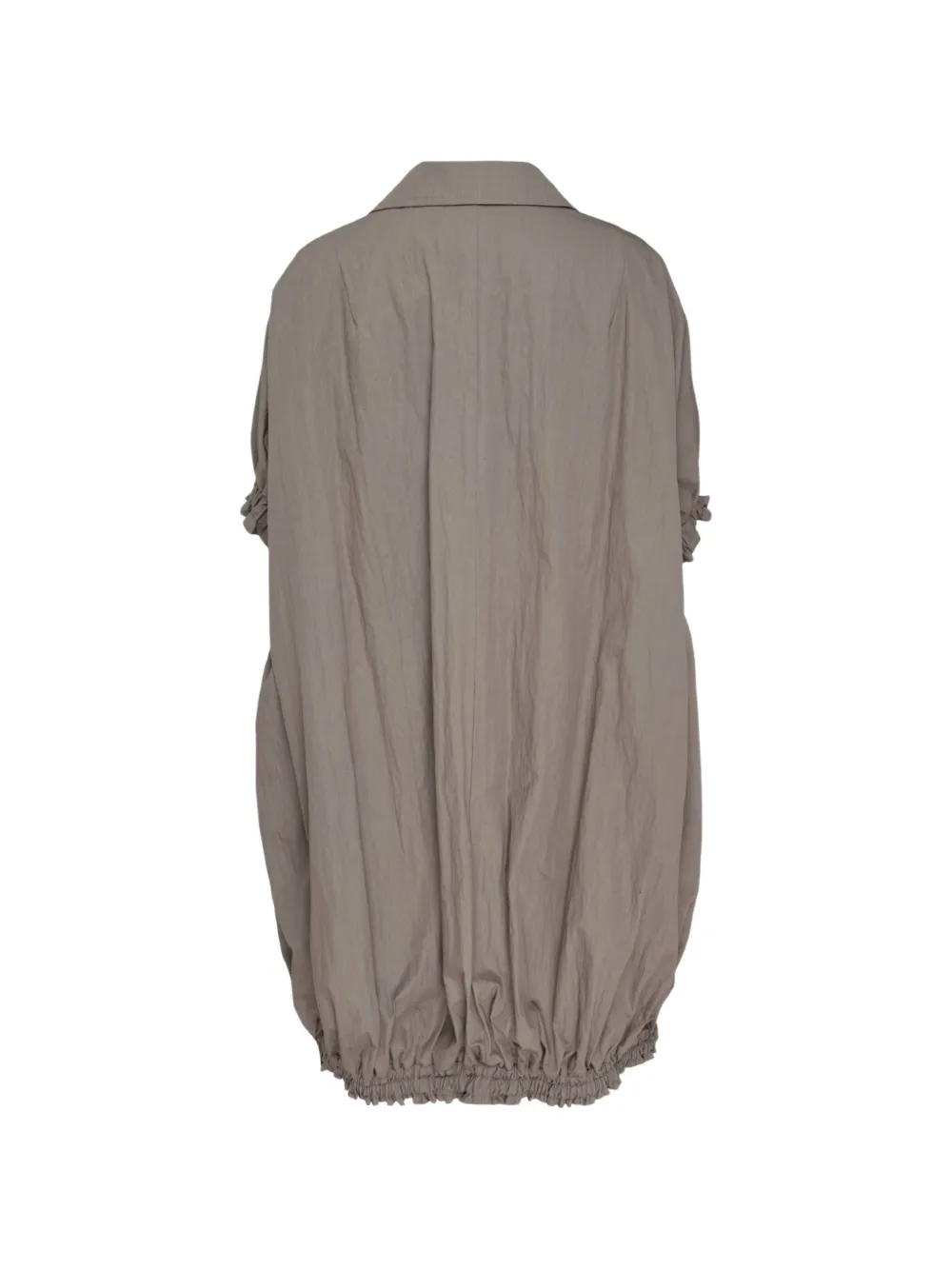 Yohji Yamamoto Ballonjas met korte mouwen Bruin
