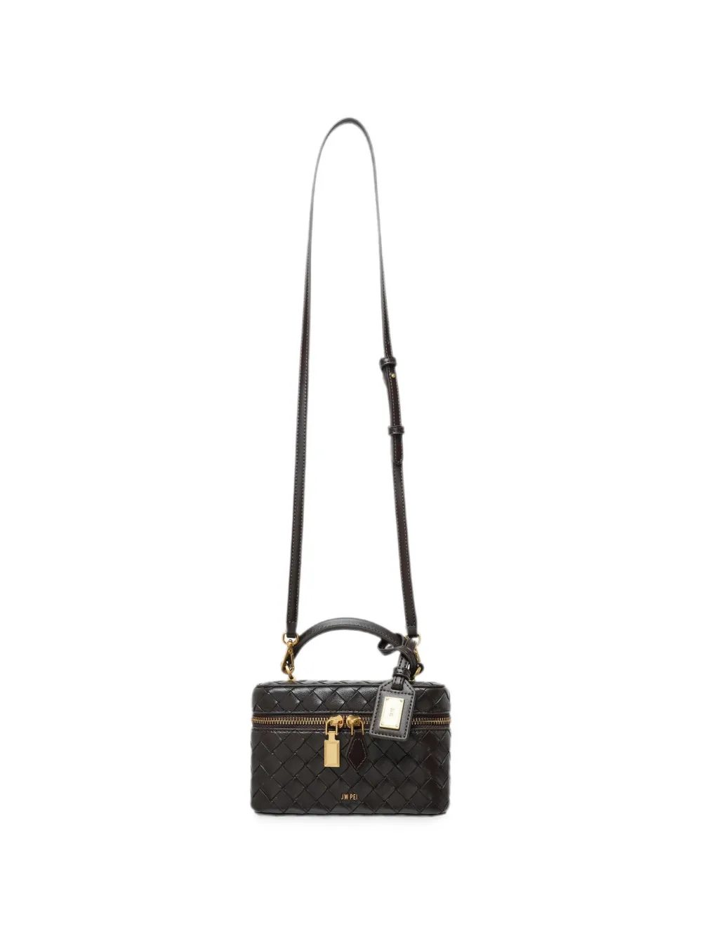 JW Pei Cleo woven box handle bag