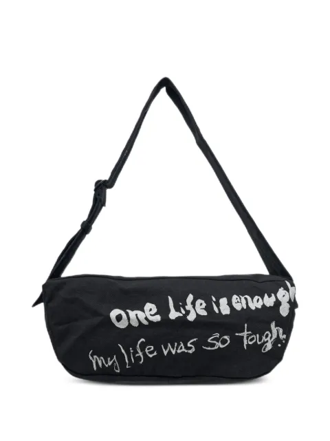 Y's bolsa de hombro con estampado gráfico