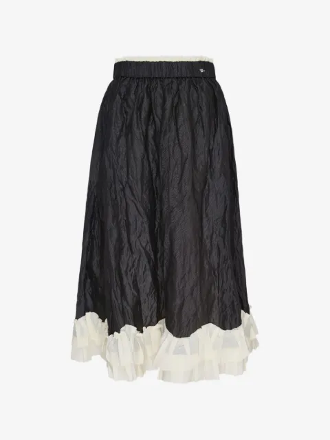 Renli Su ruffled A-line midi skirt