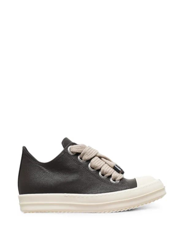 Rick Owens Jumbo Lace Sneakers in Brown