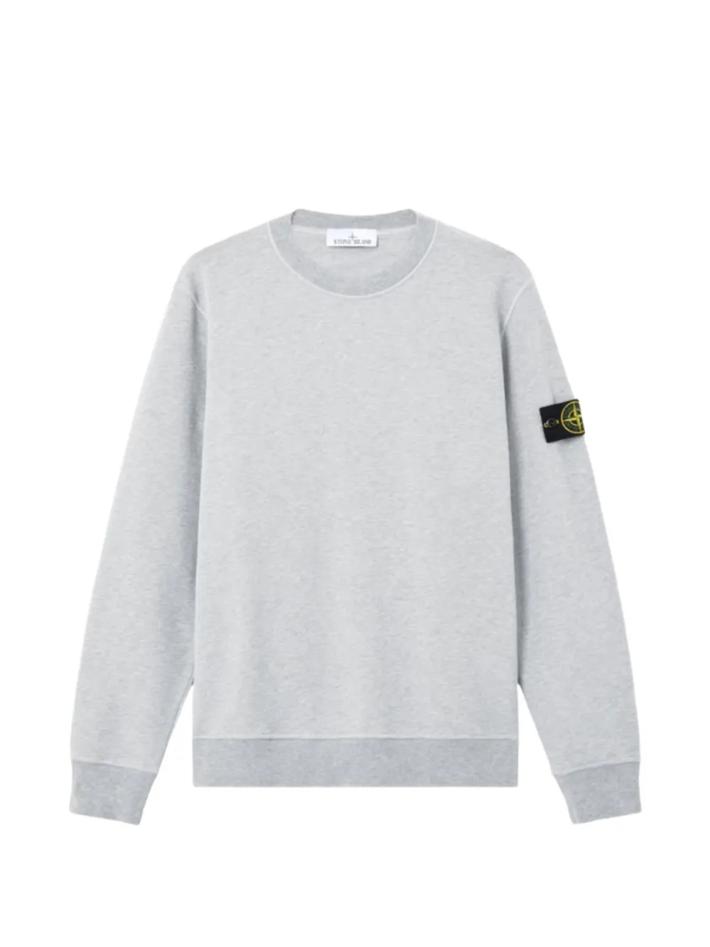 Stone Island logo-patch sweatshirt | Grey | Image 1