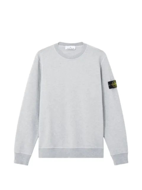 Stone Island logo-patch sweatshirt