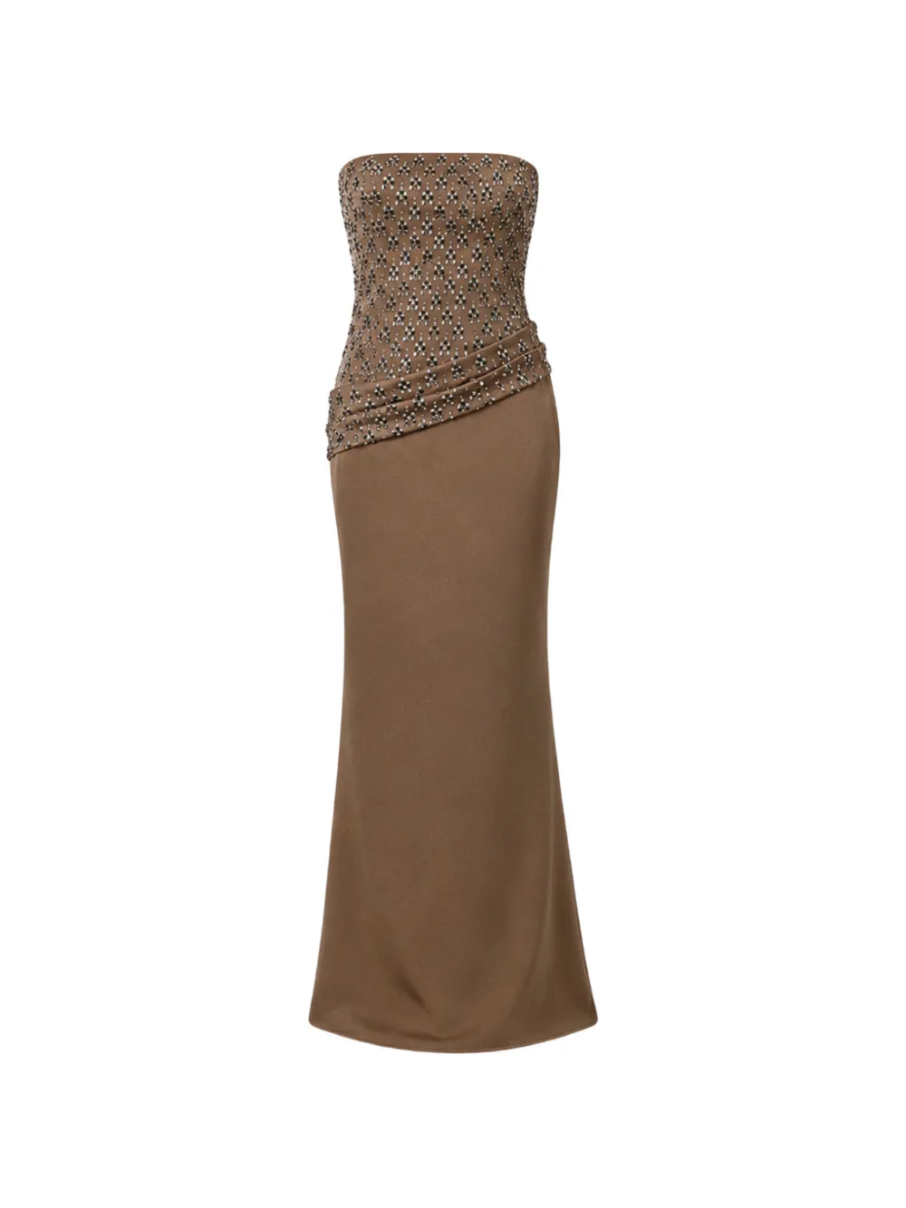 Nafsika Skourti Solene crystal-embellished maxi dress