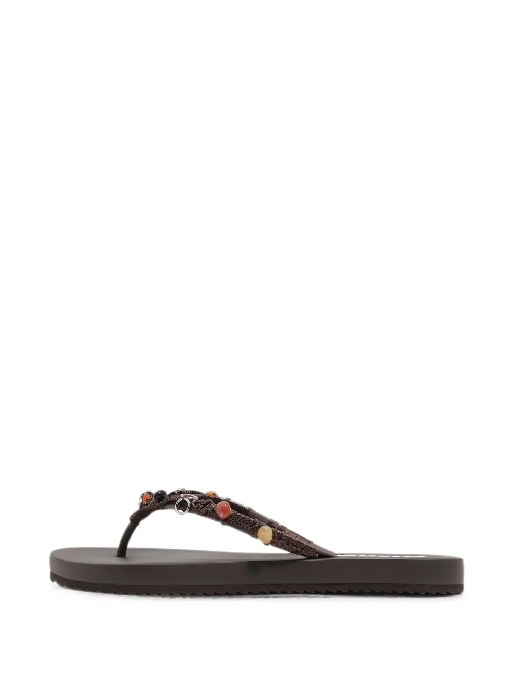 Bimba y Lola Braune Flip-Flops