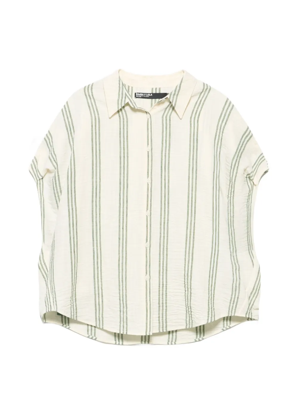 BIMBA Y LOLA Camicia a righe - Toni neutri