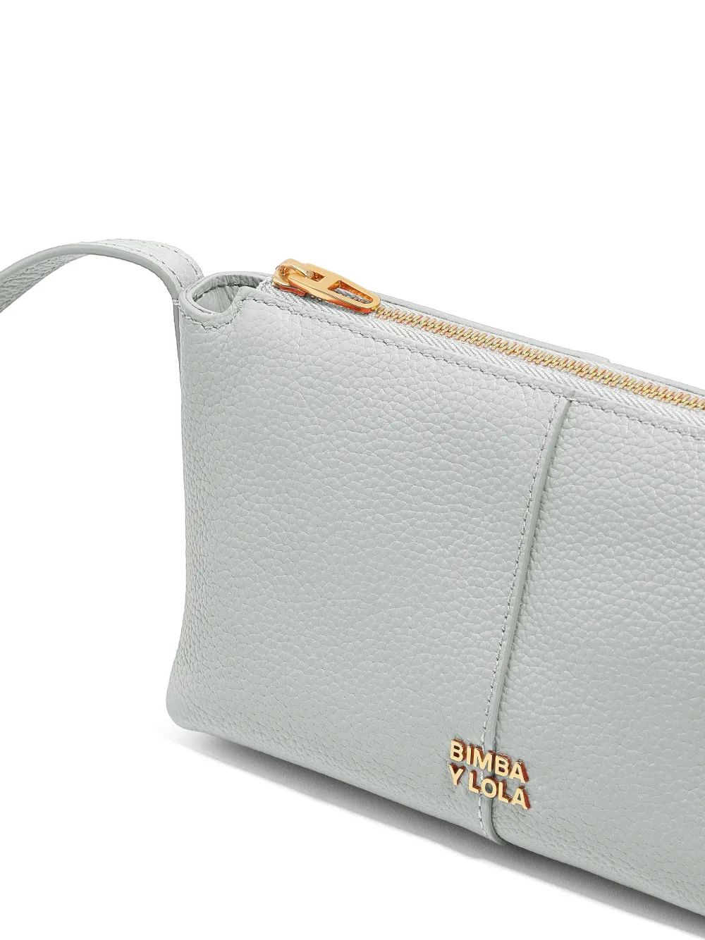 BIMBA Y LOLA Leren mini-crossbodytas Blauw