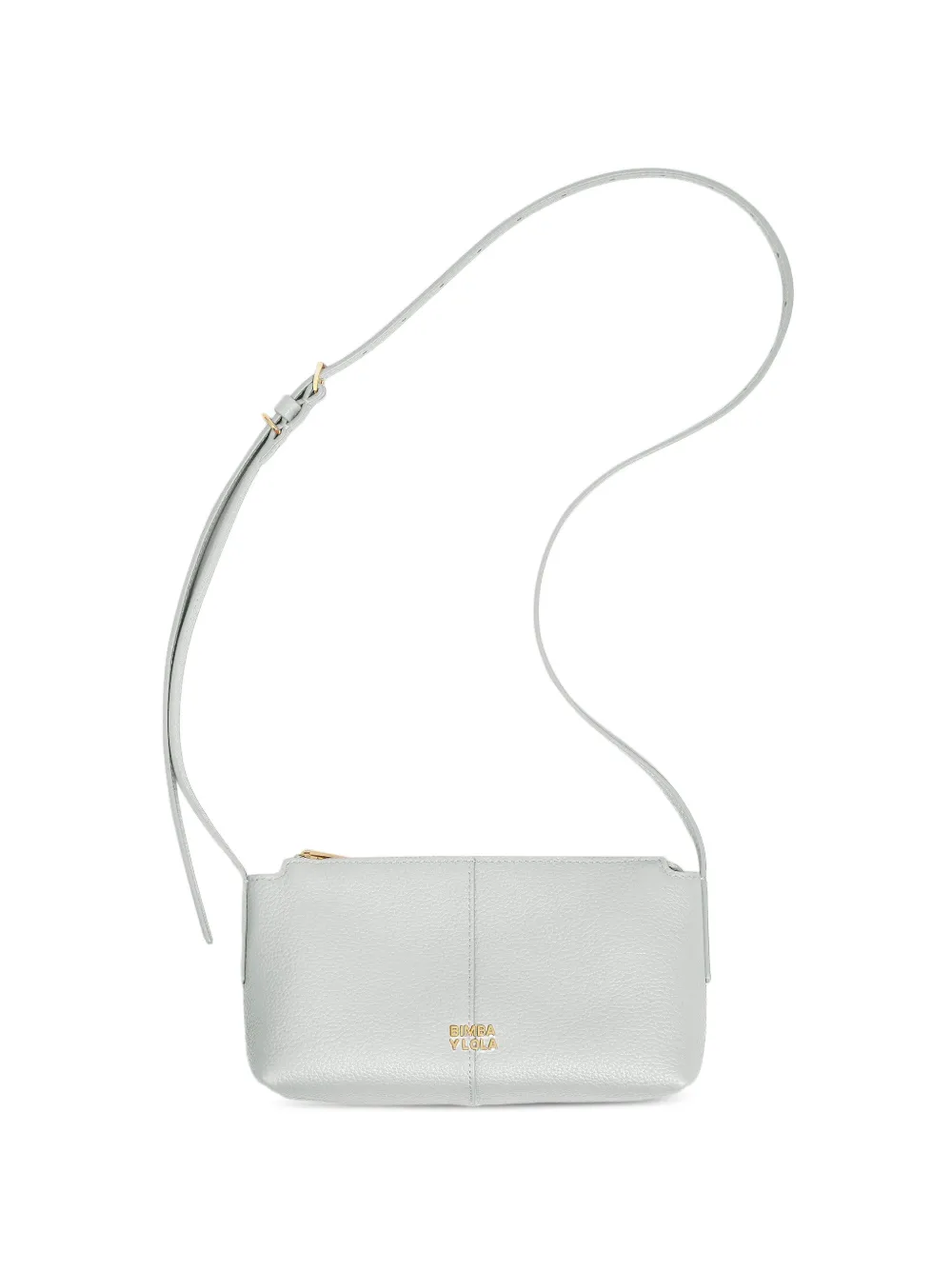 BIMBA Y LOLA Leren mini-crossbodytas Blauw