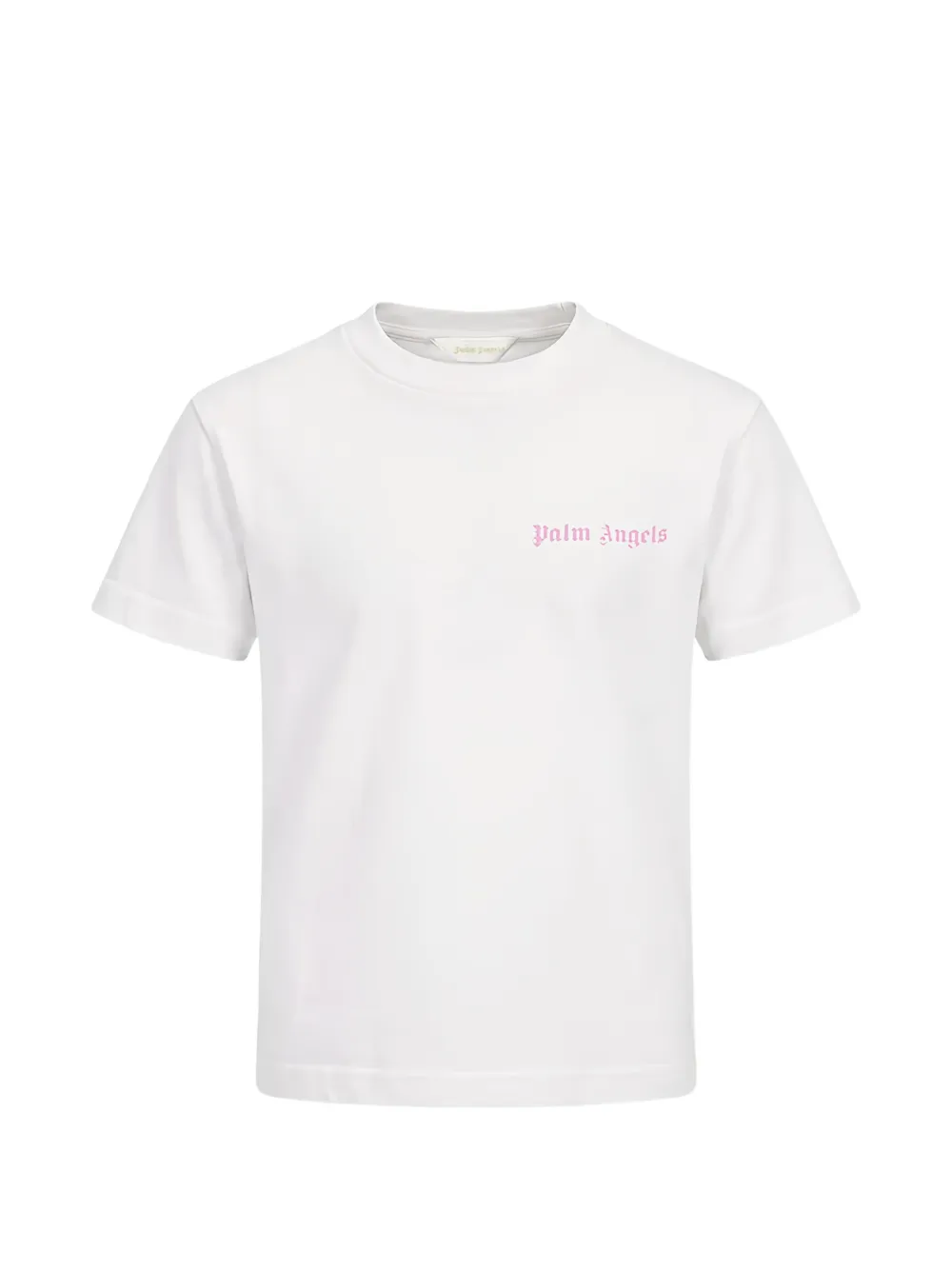 Palm Angels Kids logo-print cotton T-shirt - Bianco
