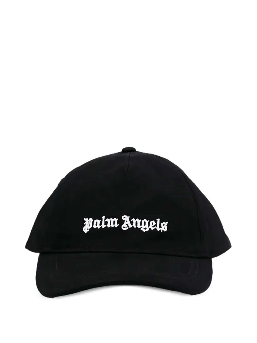 Palm Angels Kids logo-embroidered baseball cap Zwart