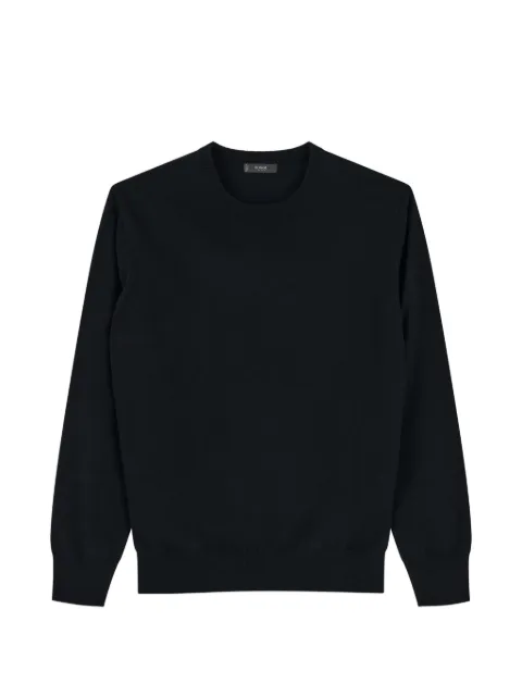 Boggi Milano crew neck in extrafine merino wool sweater