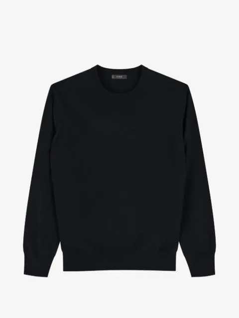 Boggi Milano crew neck in extrafine merino wool sweater