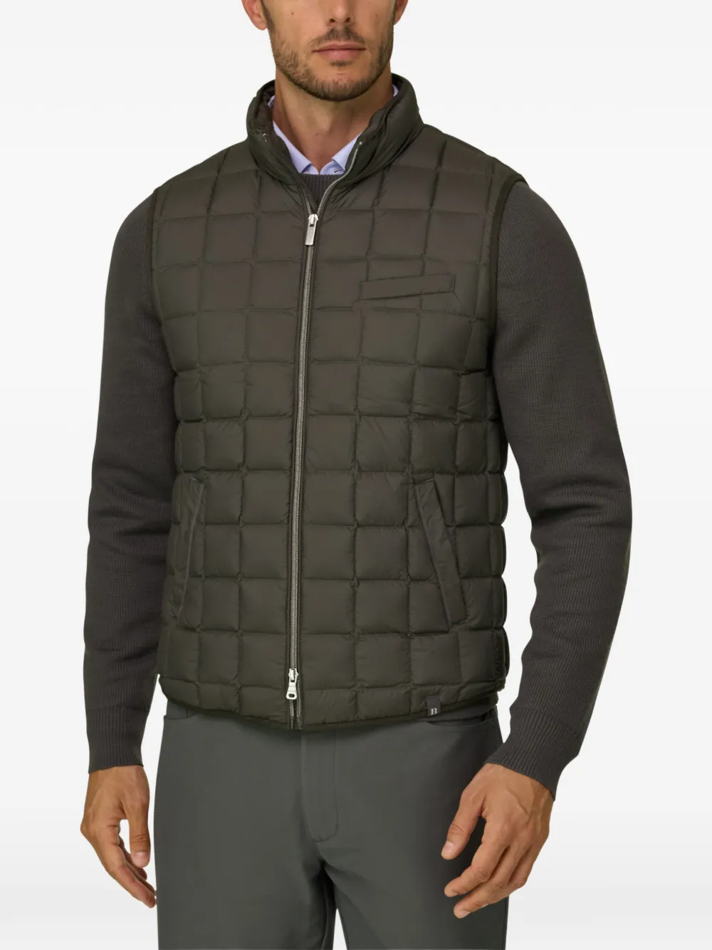 Boggi Milano Bodywarmer Groen