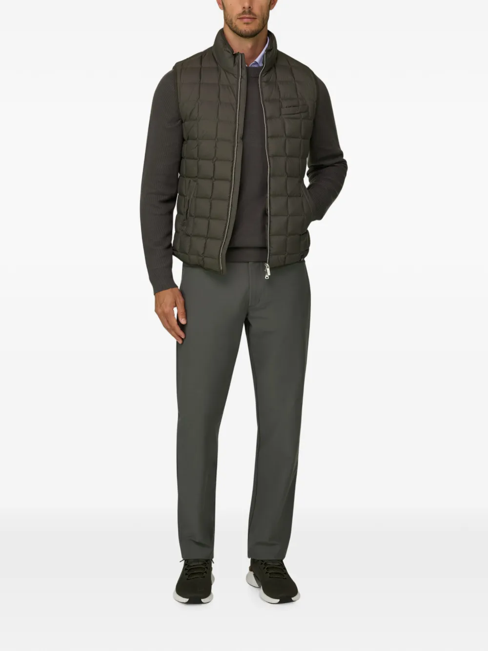 Boggi Milano Bodywarmer Groen