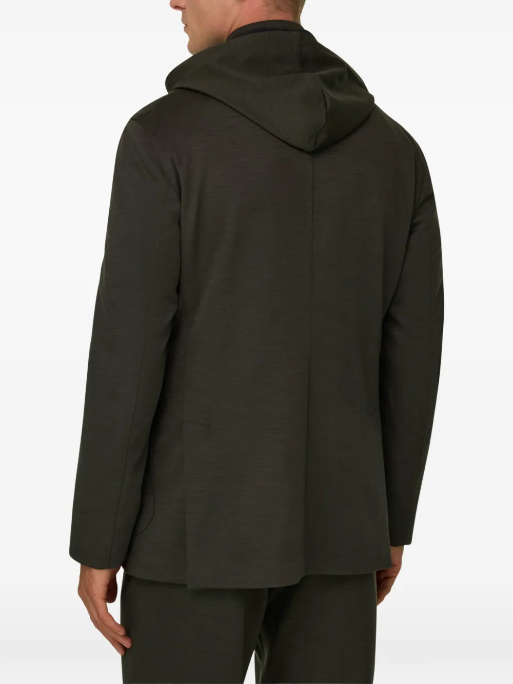 Boggi Milano Madison sweater blazer van WOOLTECH Groen