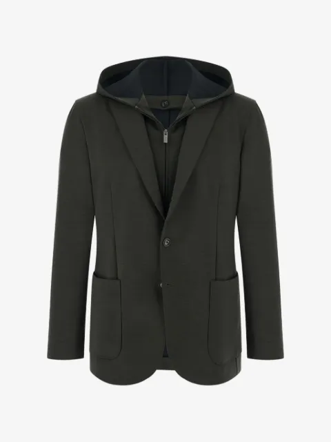 Boggi Milano sweatshirt blazer madison in WOOLTECH
