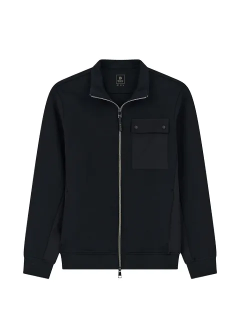 Boggi Milano full-zip sweatshirt in cotton blend Scuba B Tech