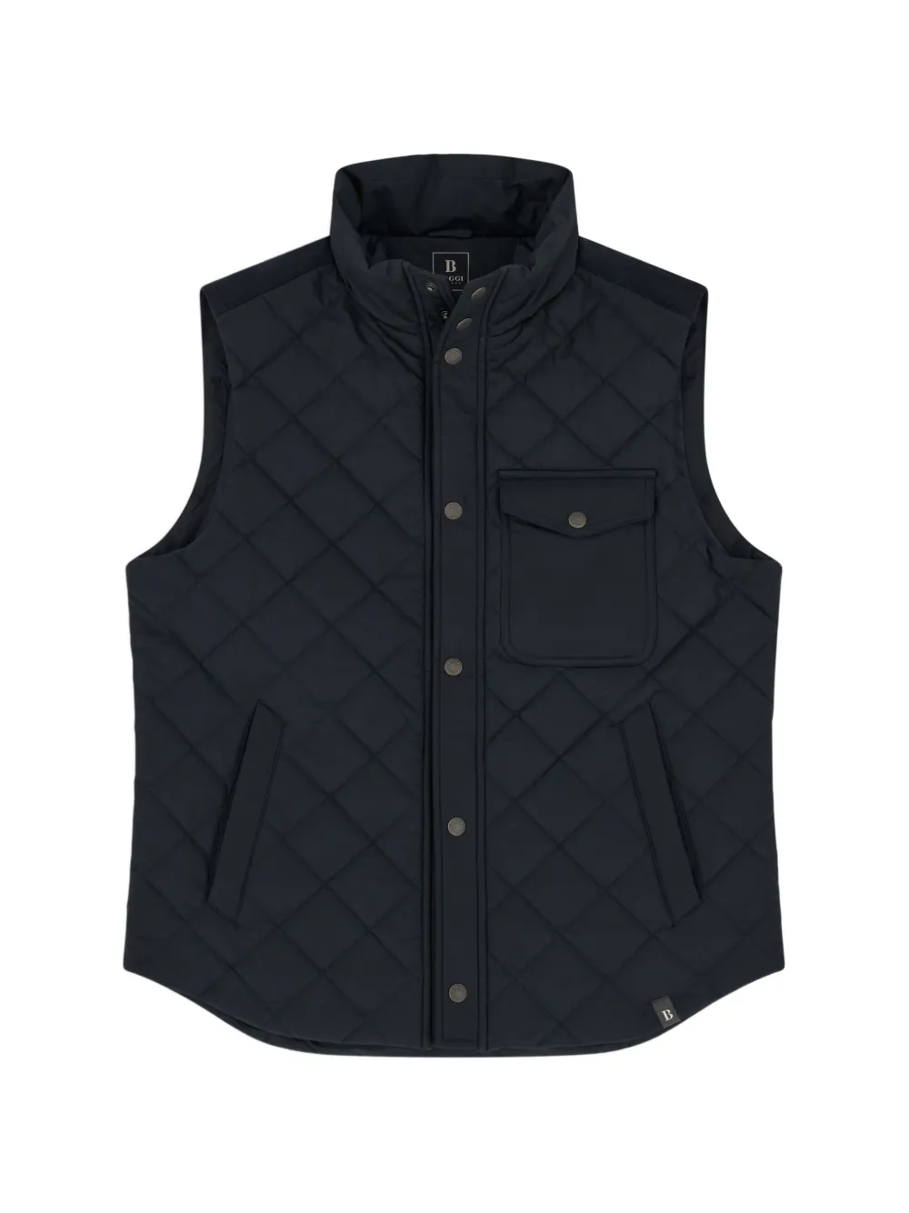 Boggi Milano padded gilet in technical fabric - Blu