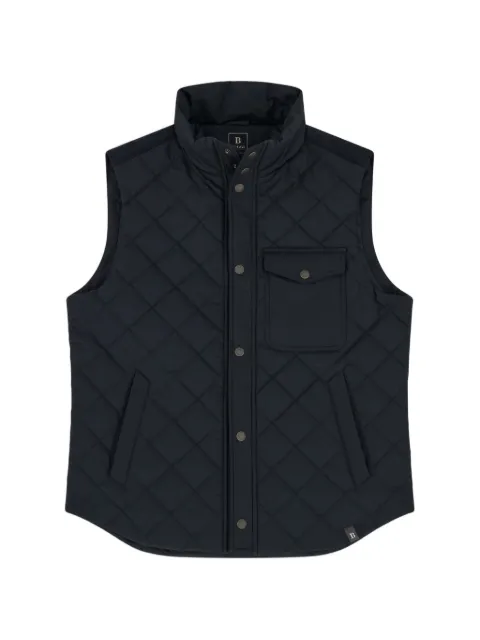 Boggi Milano padded gilet in technical fabric